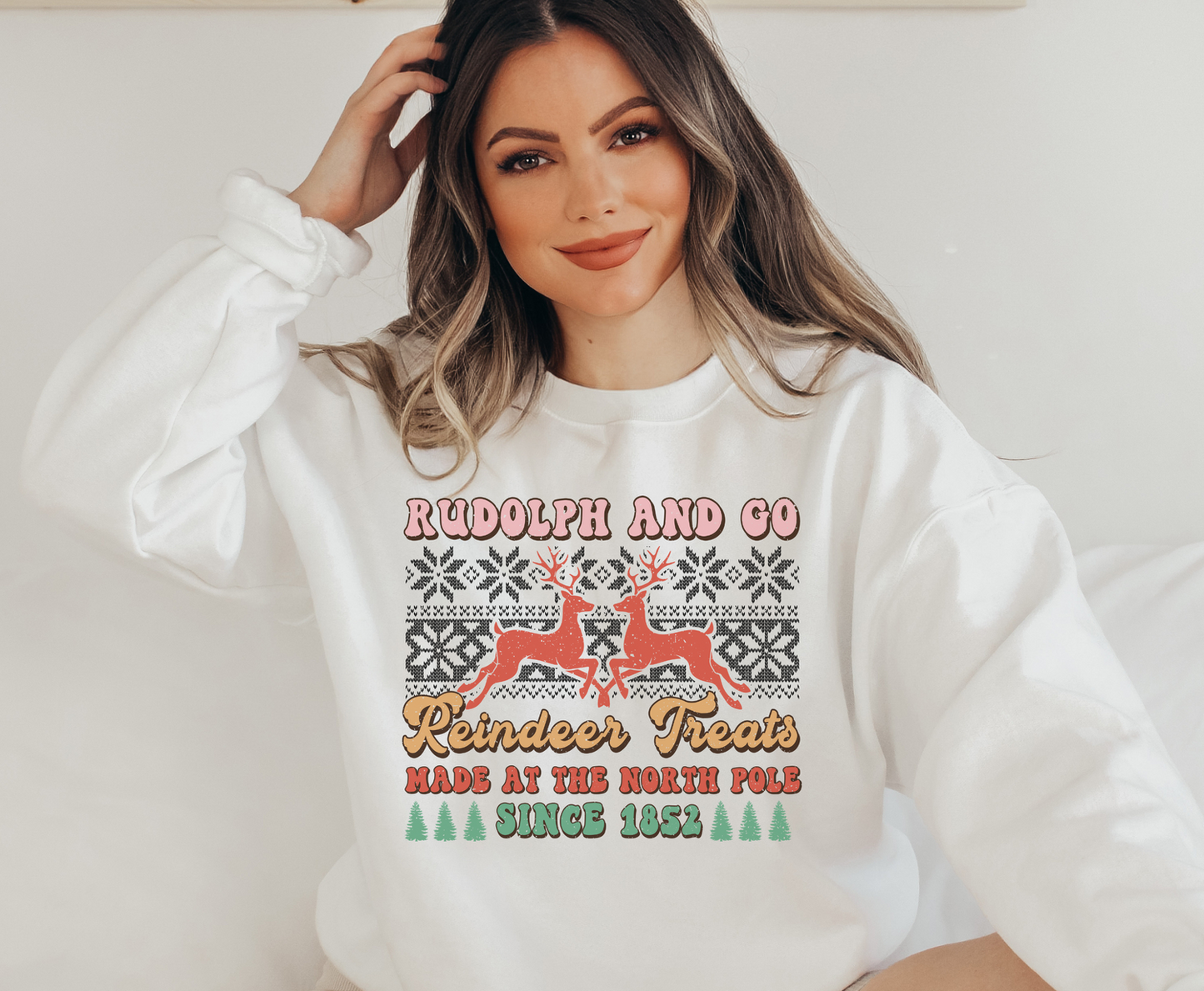 Reindeer Treats - Full Color Transfer