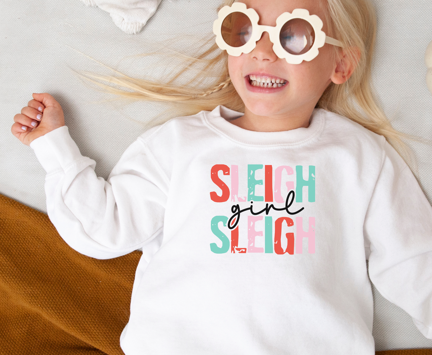 Sleigh Girl Sleigh - Full Color Transfer