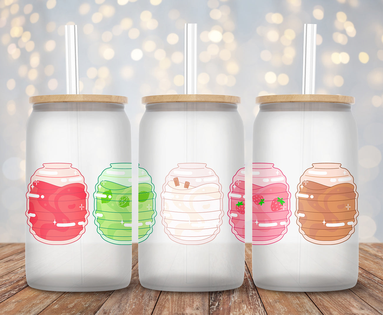 Agua Frescas - 16oz Cup Wrap