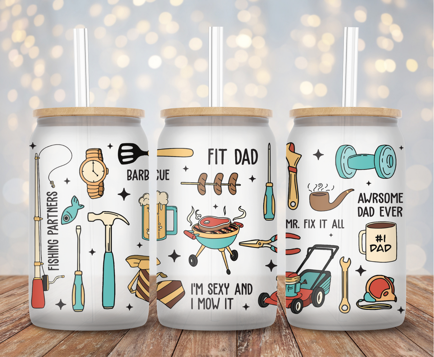 Which Dad Are You - 16oz Cup Wrap