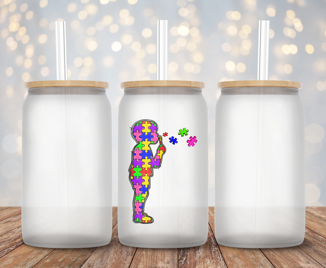 Pieces Of Autism - Decal