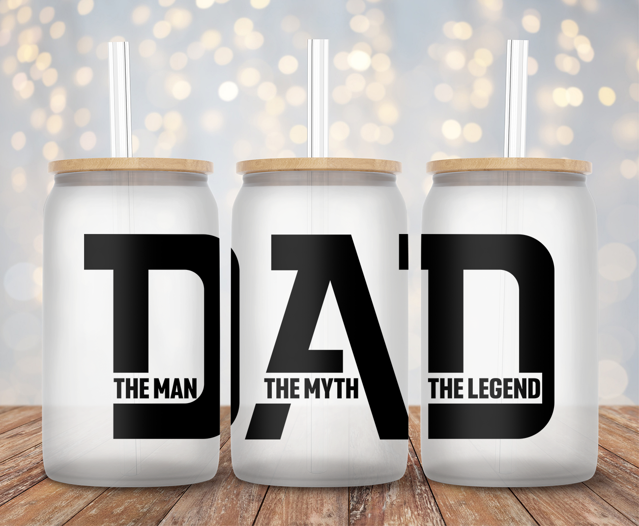 Dad The Man - Decal