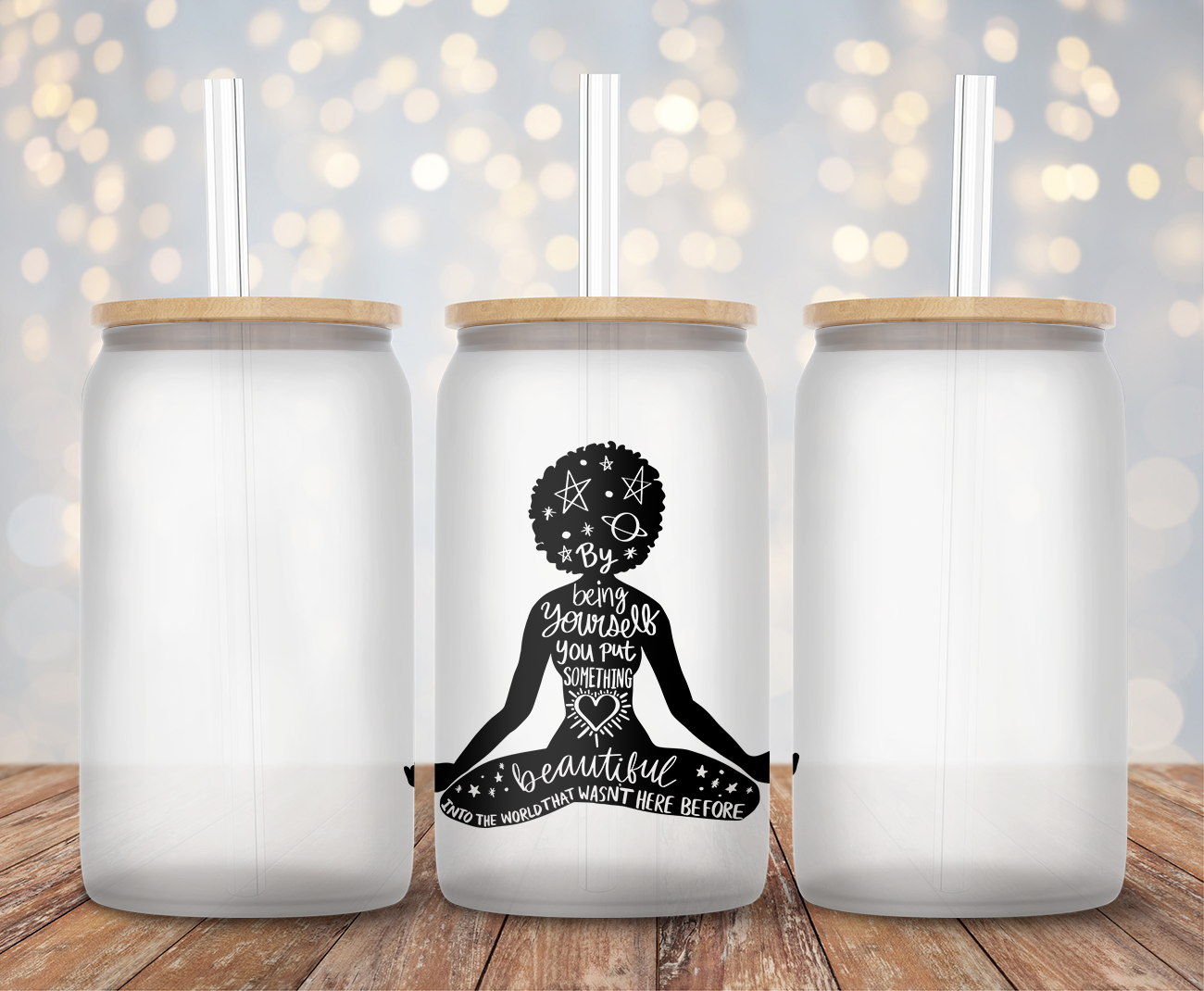 By Being Yourself - Decal