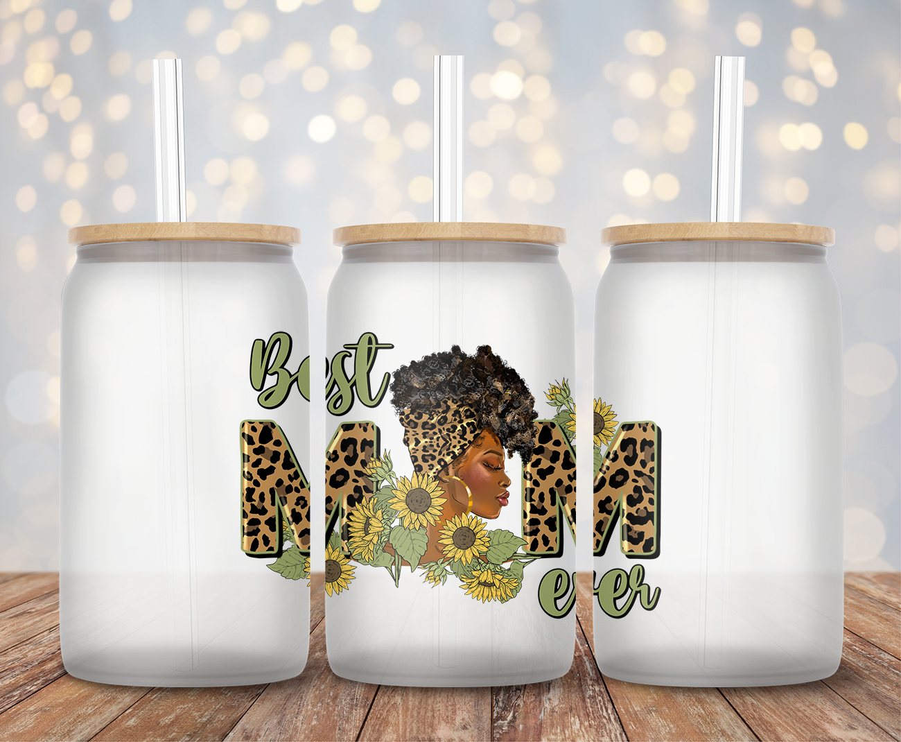 Best Mom Ever Sunflower - Decal