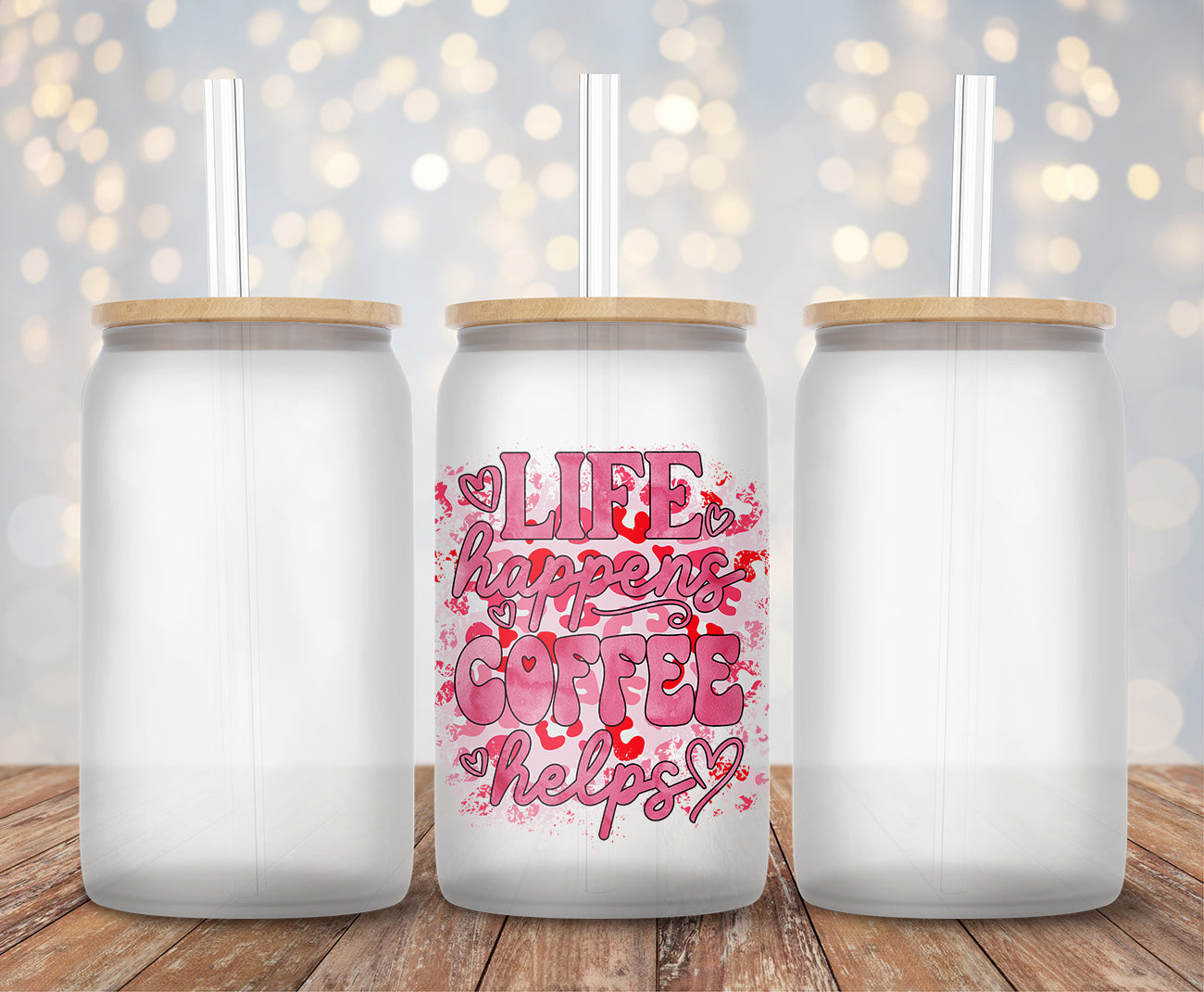 Life Happens Coffee Helps - Decal