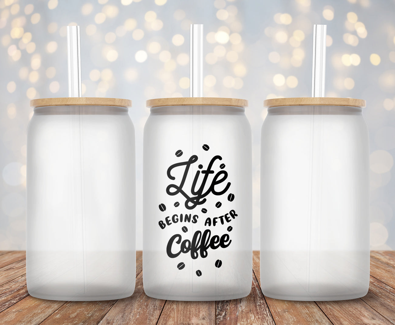 Life Begins After Coffee - Decal