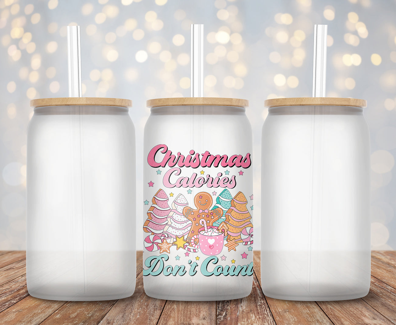 Christmas Calories Gingerbread - Decal