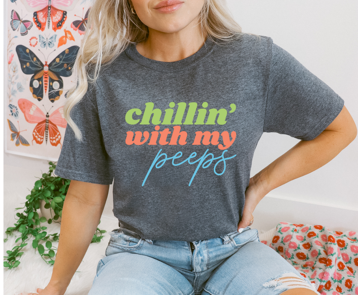 Chillin With My Peeps - Full Color Transfer