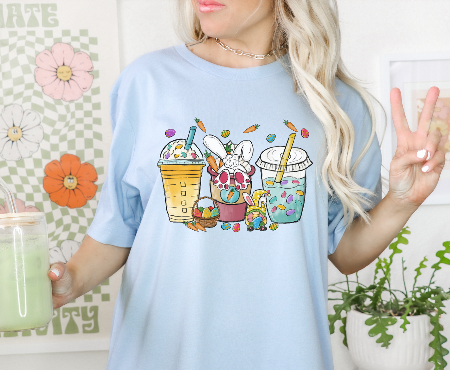 Easter Coffee - Full Color Transfer