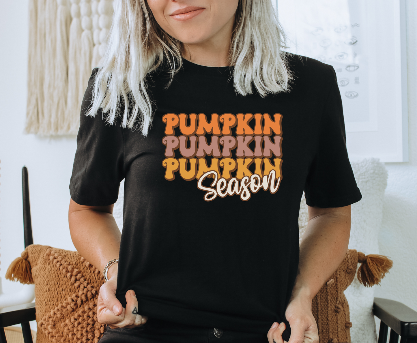 Pumpkin Season - Full Color Transfer