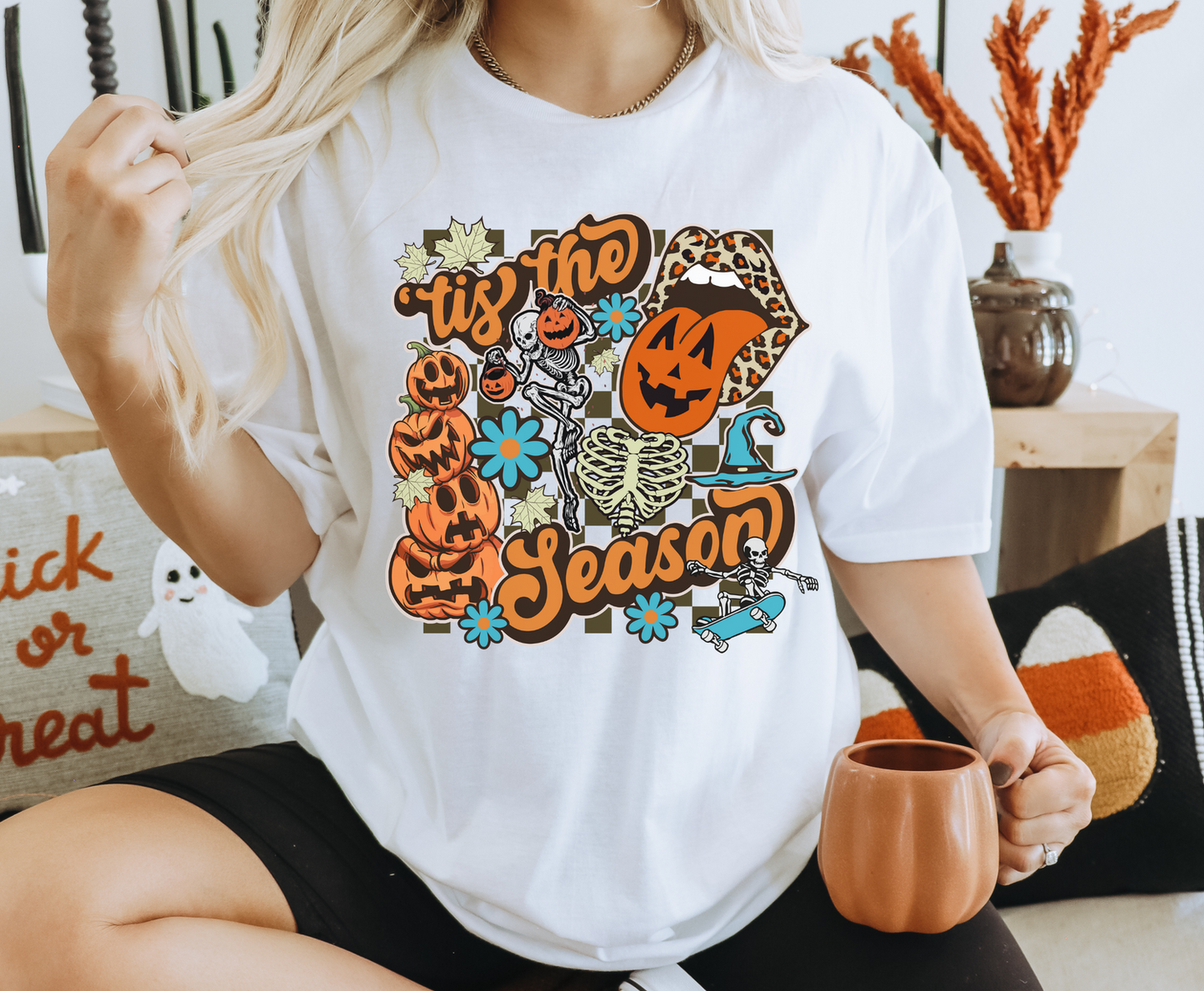 Tis The Season Halloween - Full Color Transfer
