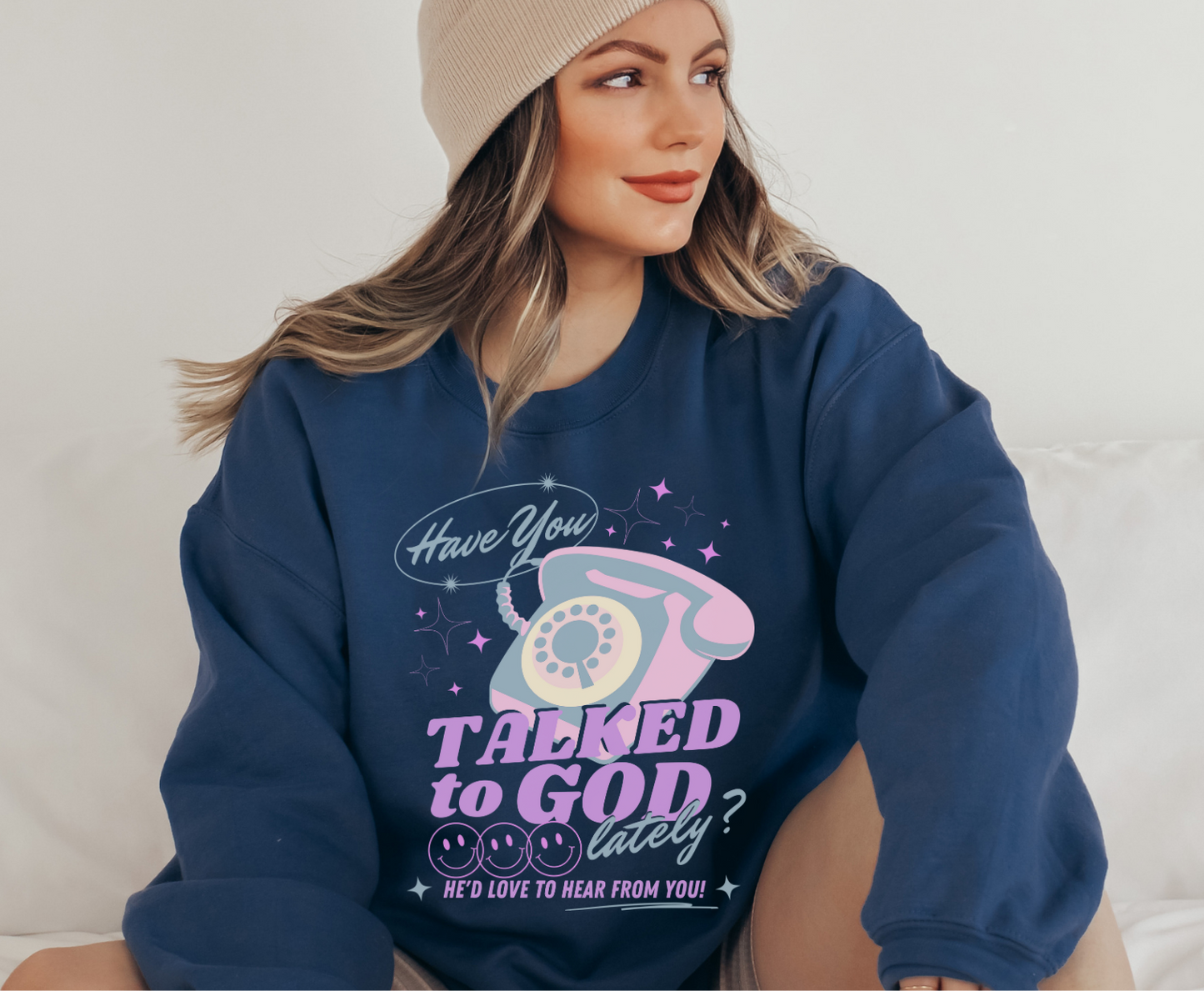 Talked To God - Full Color Transfer