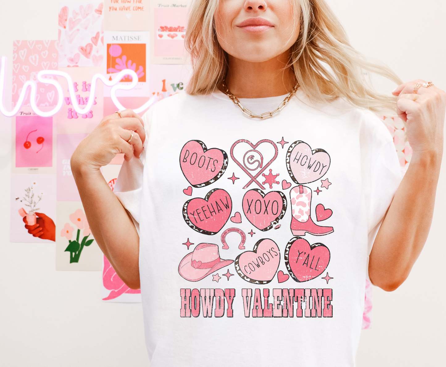 Howdy Valentine - Full Color Transfer