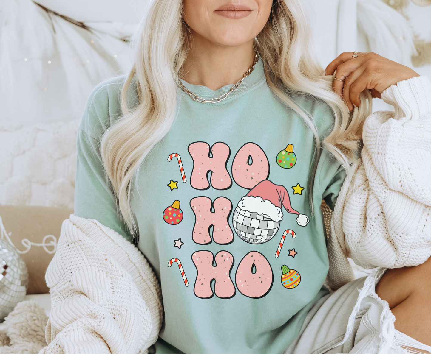 Ho Ho Ho Disco - Full Color Transfer