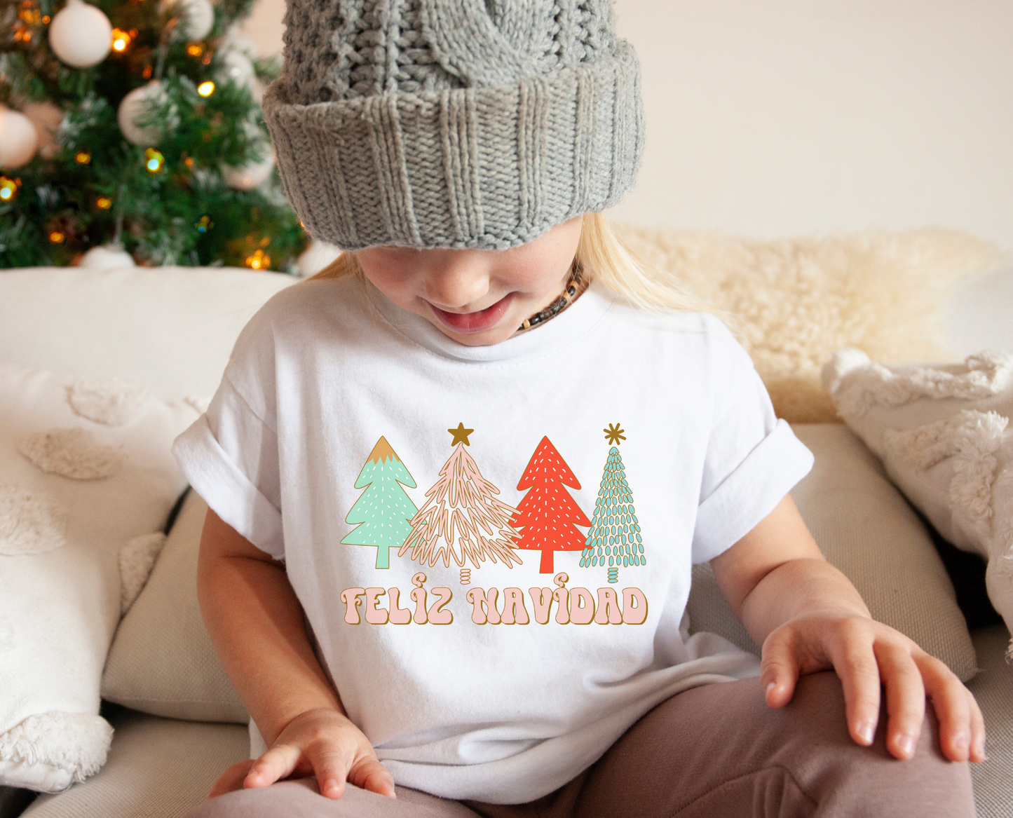 Feliz Navidad - Full Color Transfer