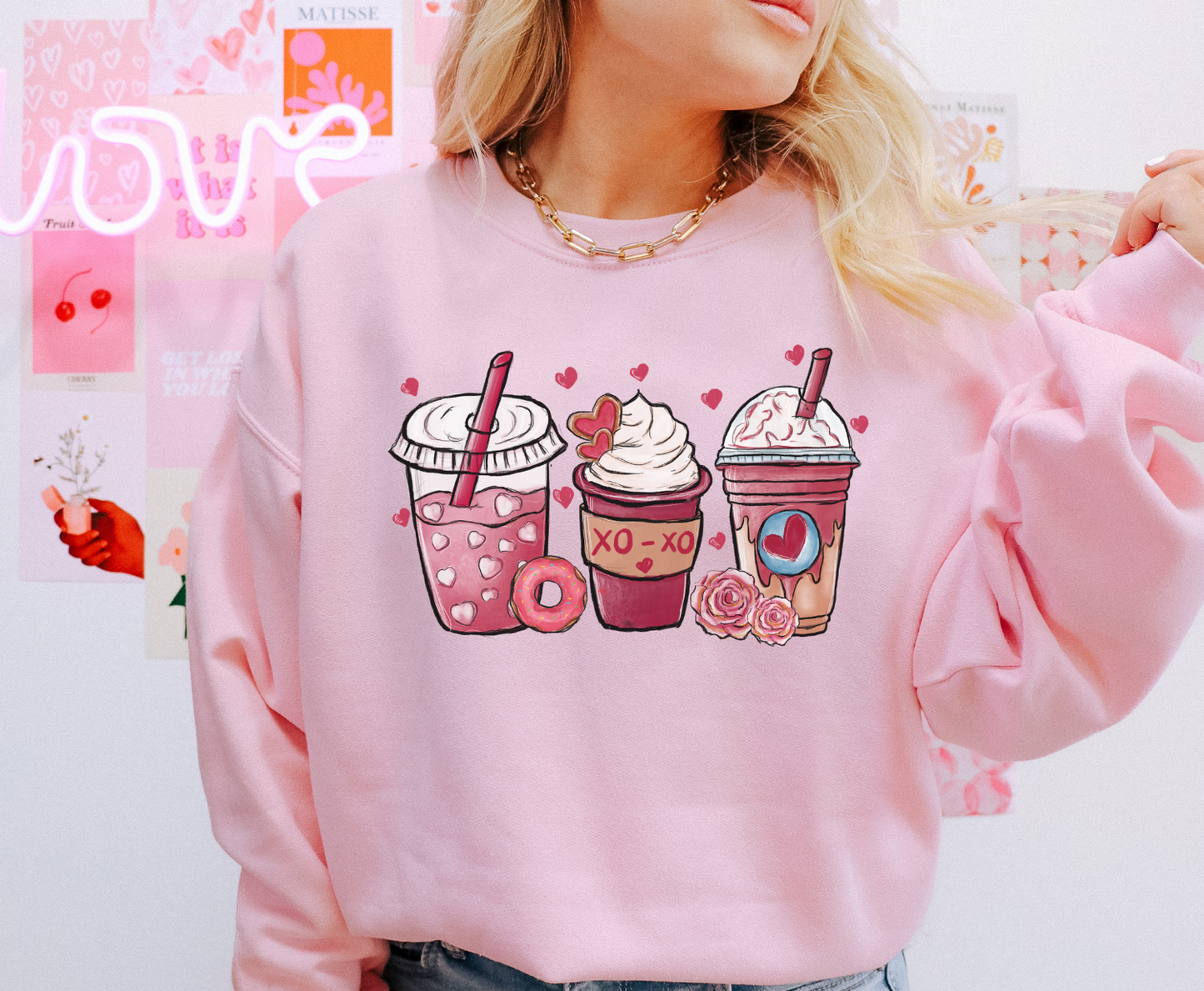Valentine Coffee - Full Color Transfer
