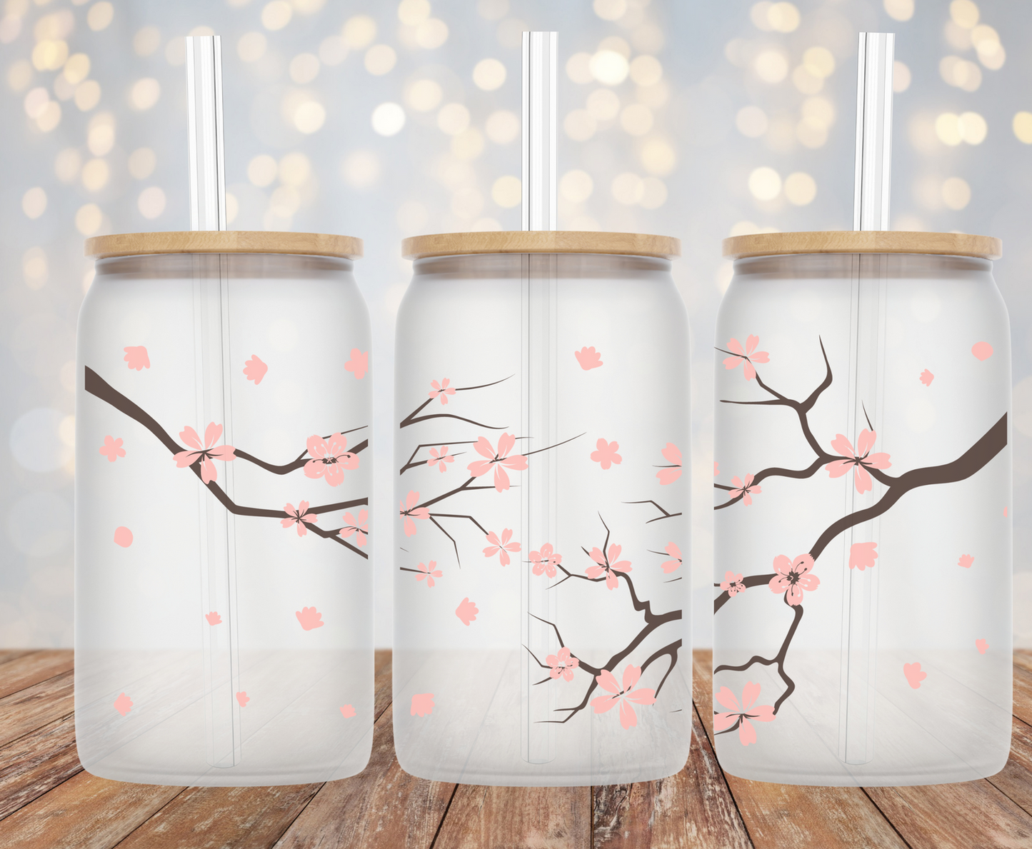 Sakura Floral - 16oz Cup Wrap