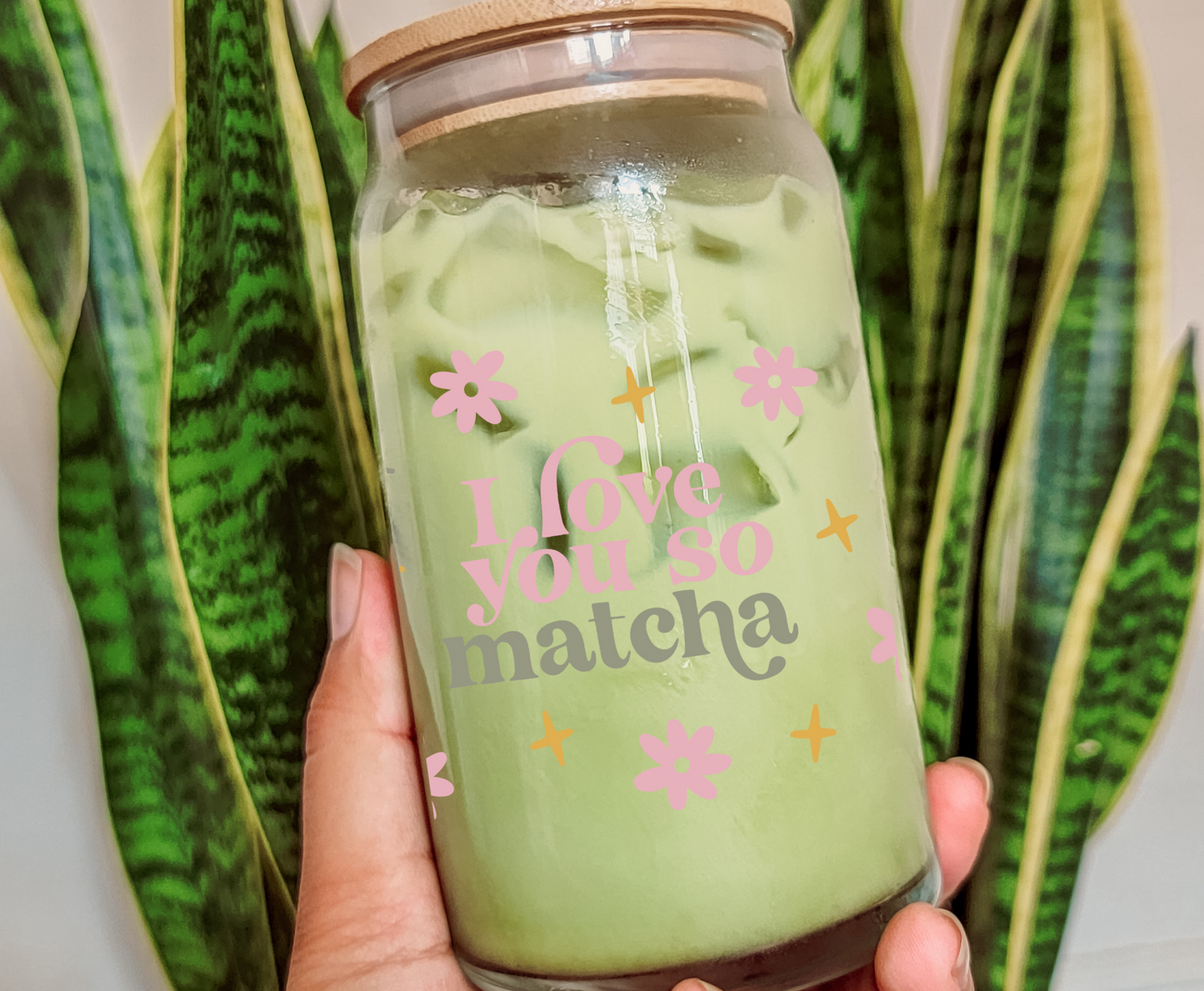 I Love You so Matcha - 16oz Cup Wrap