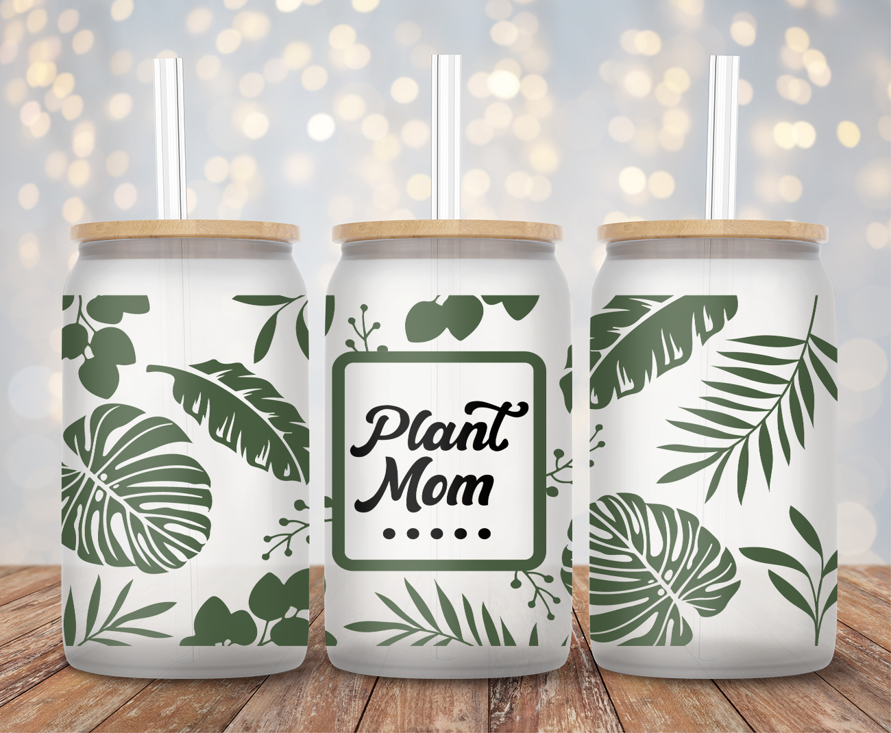 Plant Mom - 16oz Cup Wrap