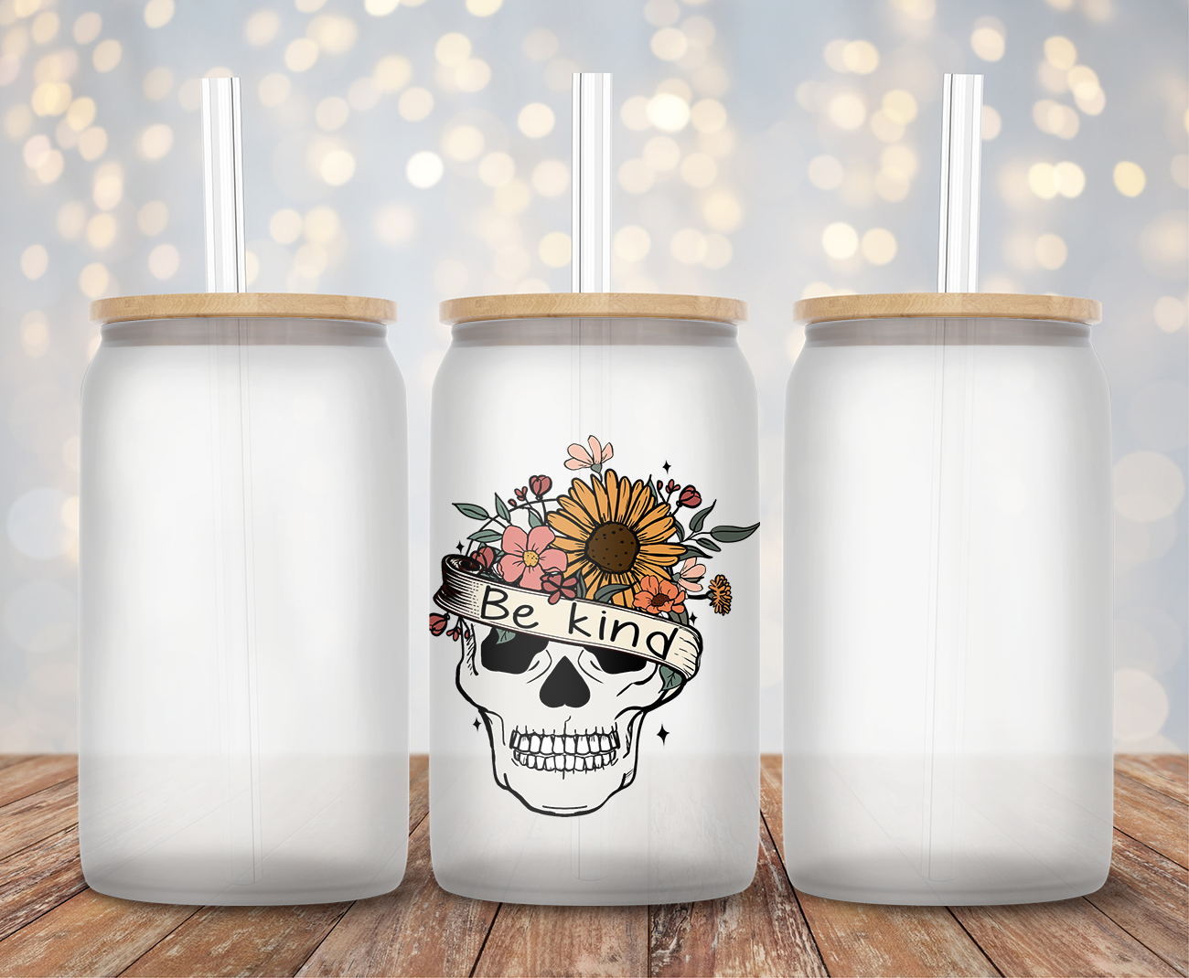 Be Kind Skull - Decal