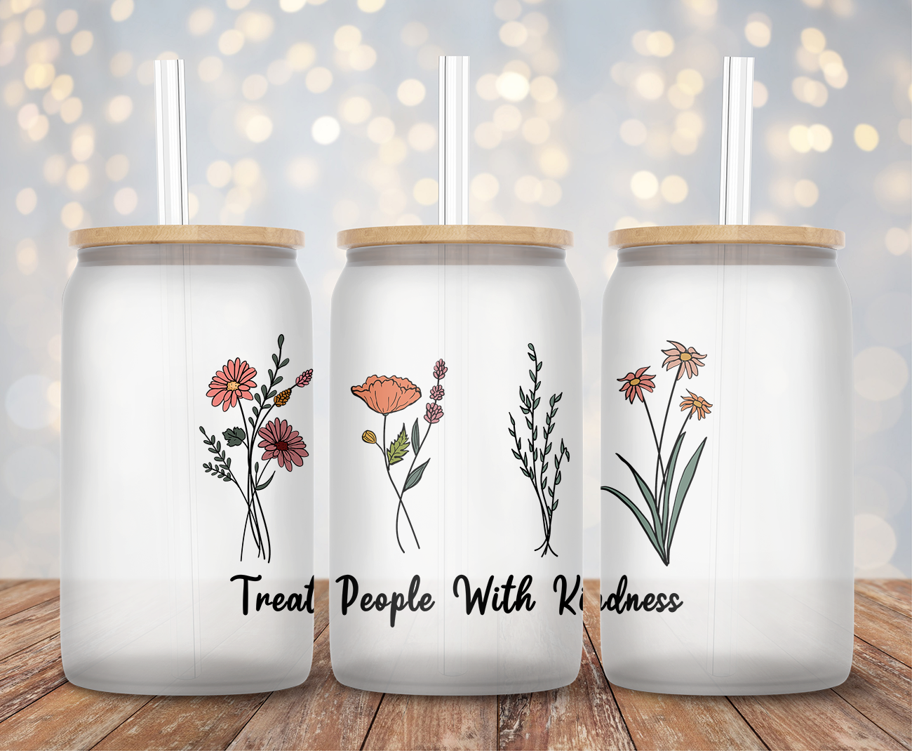 Treat People With Kindness - Decal