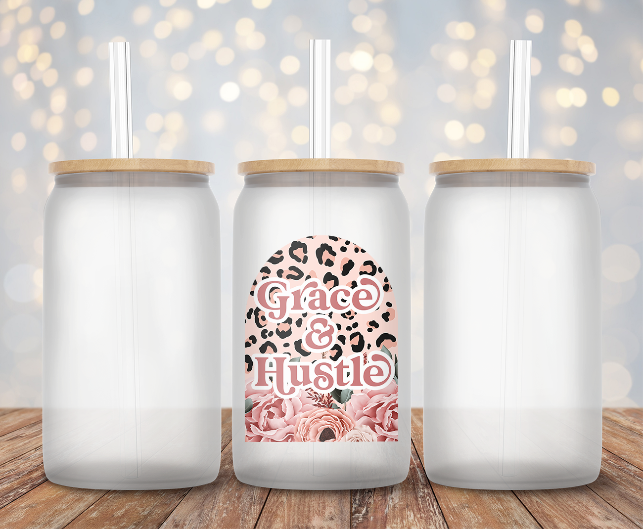 Grace Hustle - Decal