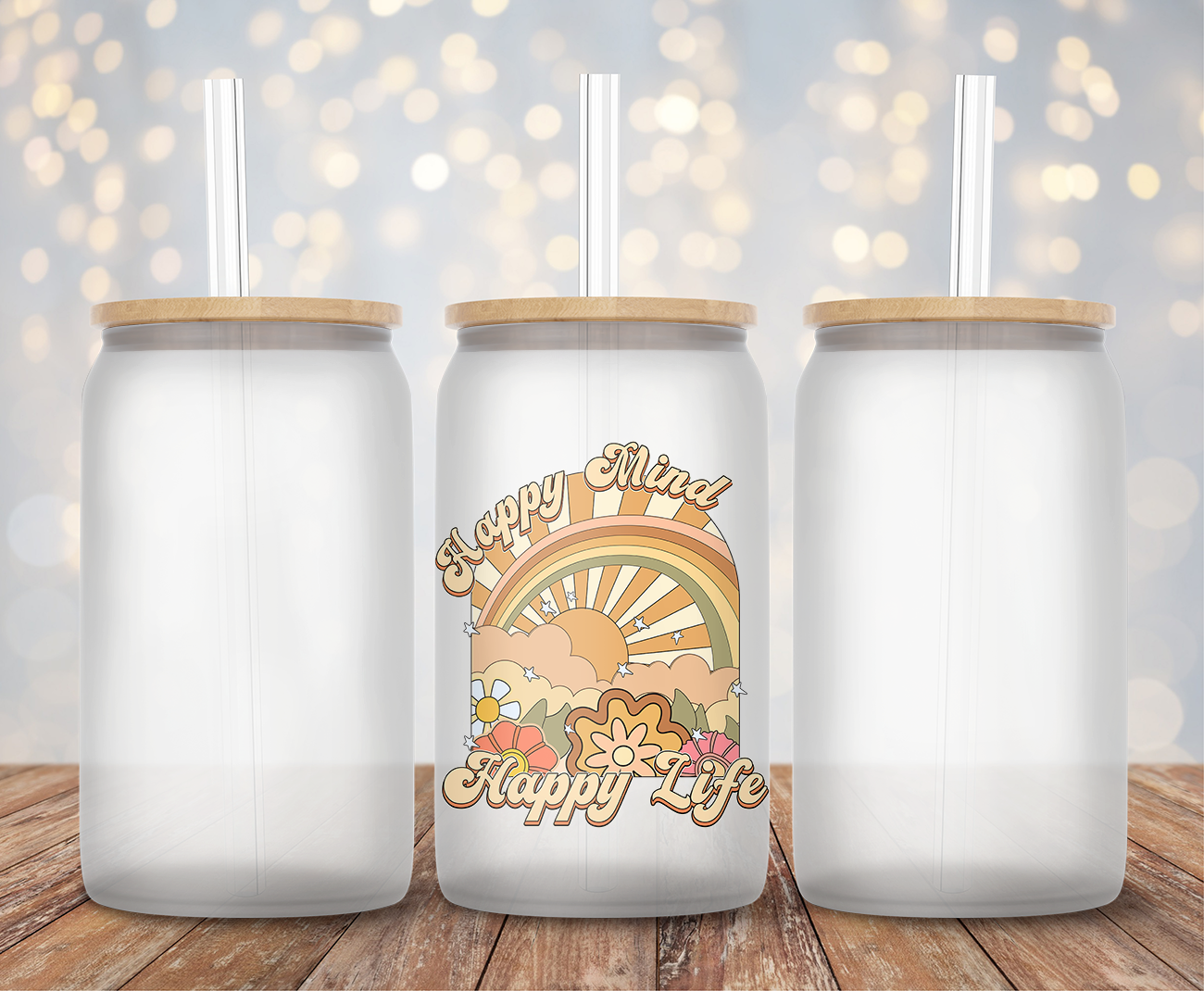 Happy Mind - Decal