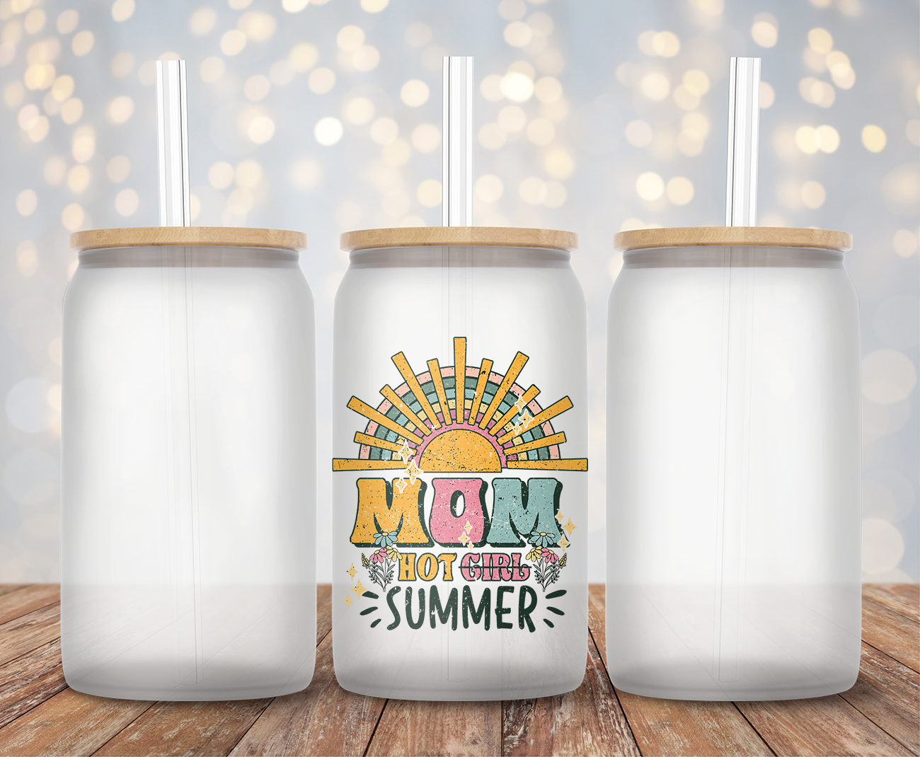 Mom Hot Summer - Decal