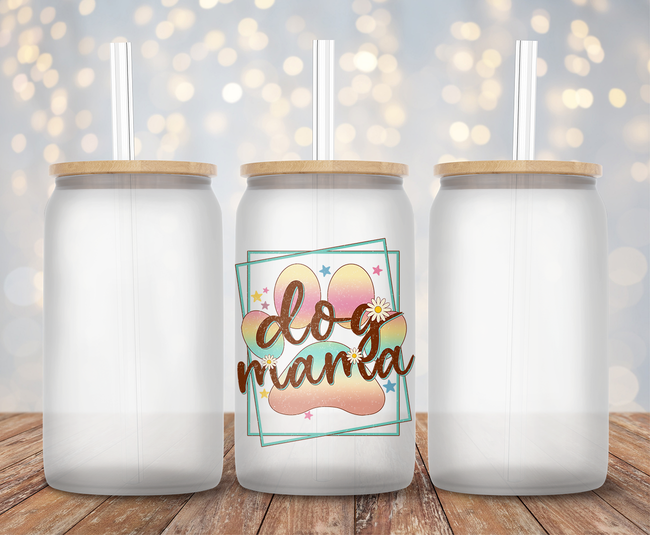 Dog Mama Paw - Decal