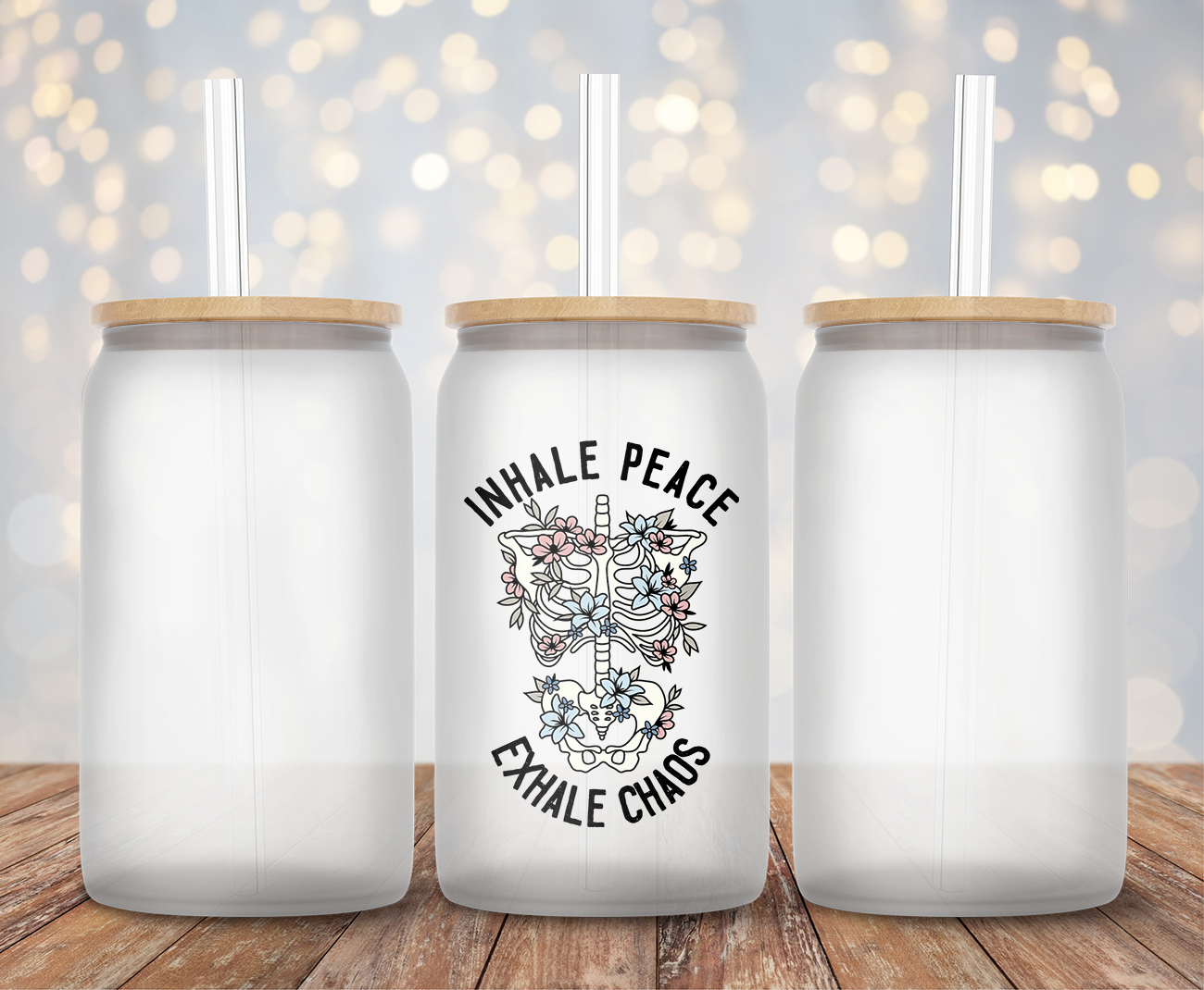 Inhale Exhale - Decal