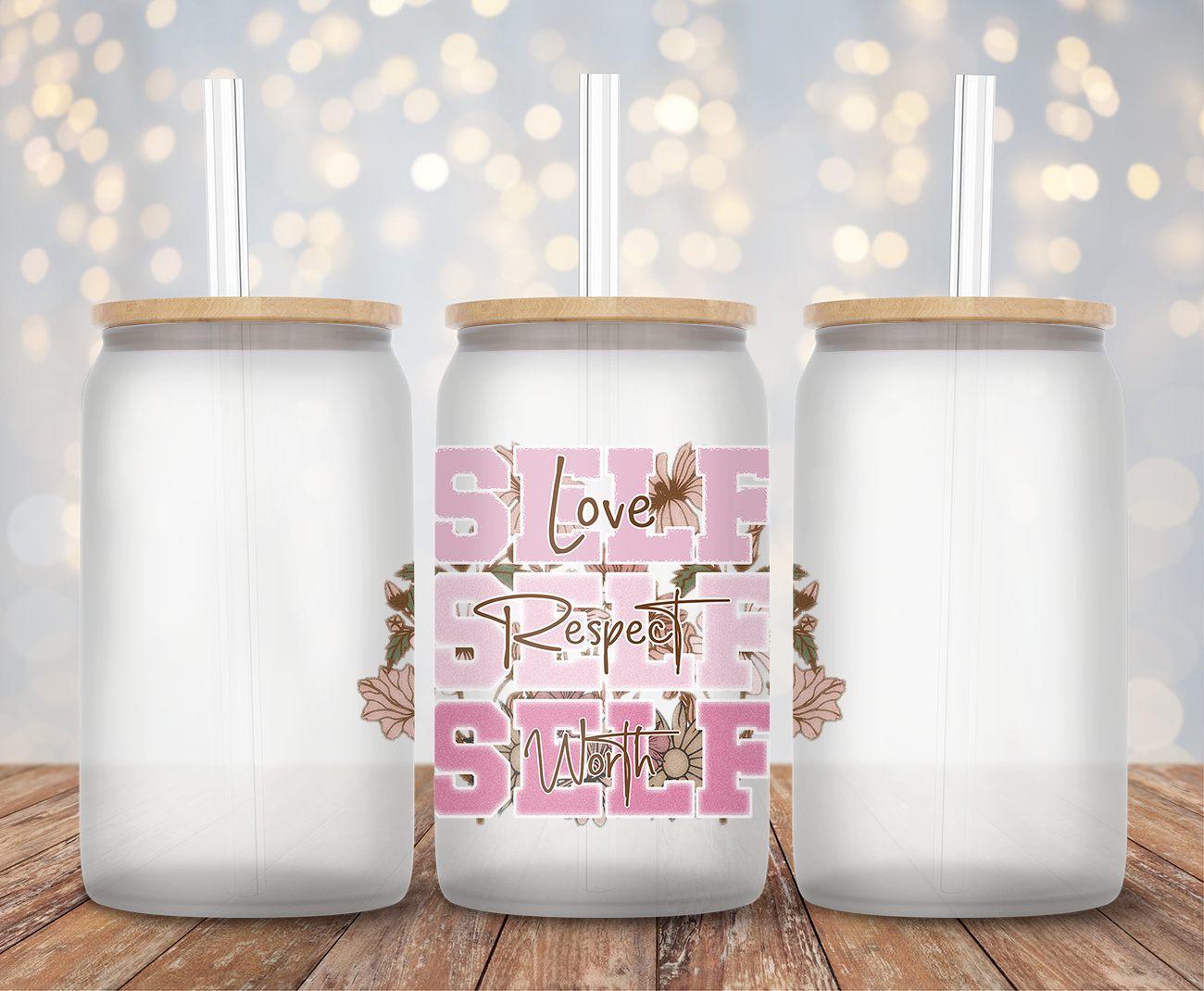 Self-Love Respect Worth - Decal