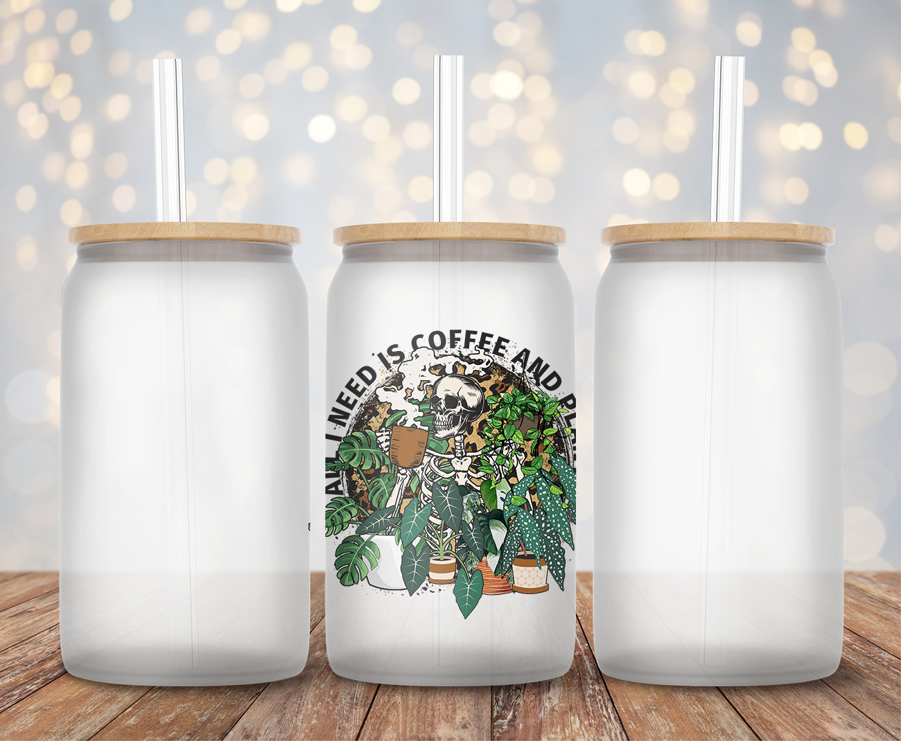 Coffee & Plants - Decal