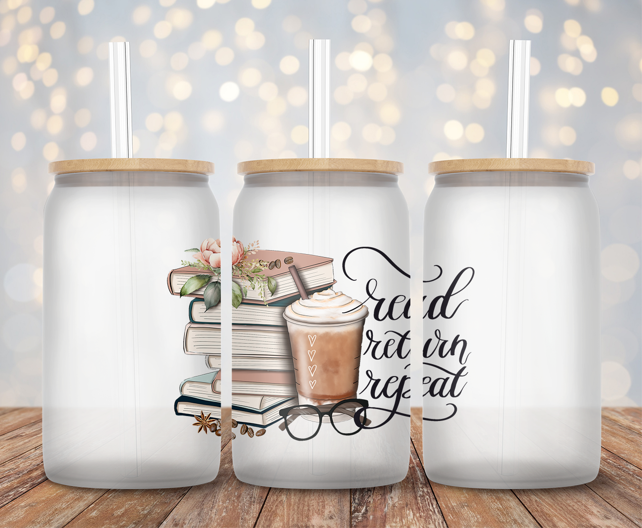 Read Return Repeat - Decal