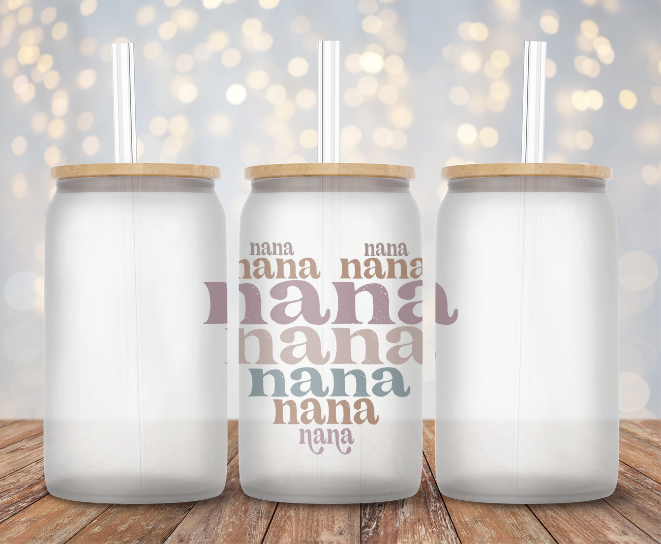 Nana Nana Love Heart - Decal