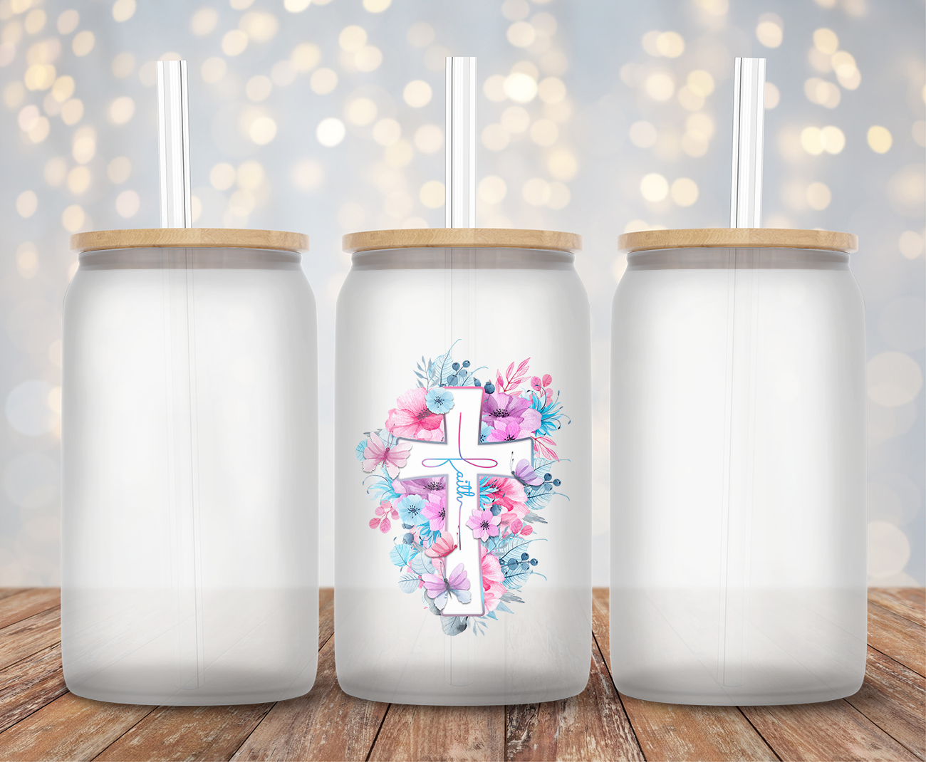 Faith Floral - Decal