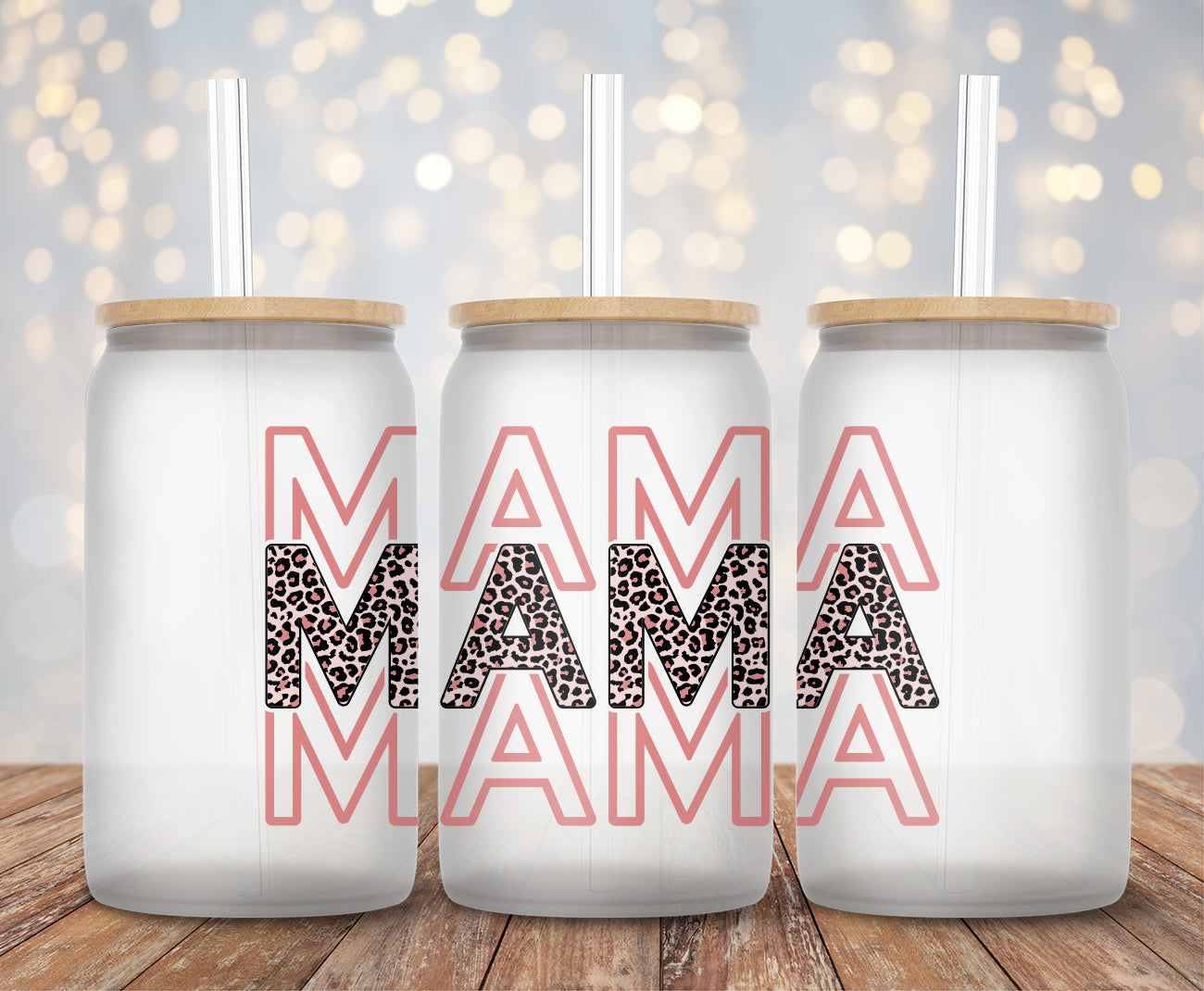 Mama x3 Cheetah - Decal