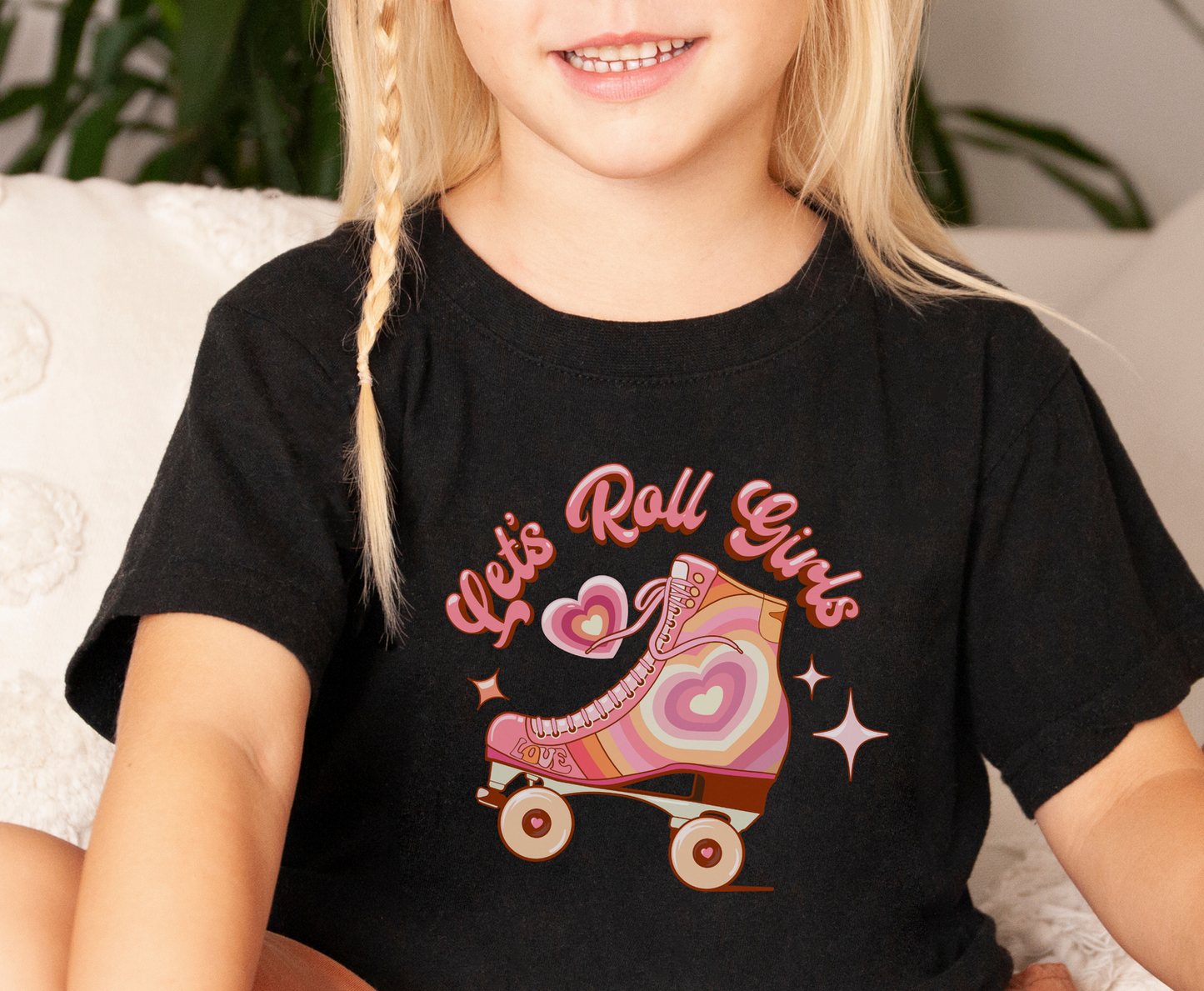 Let's Roll Girls - Full Color Transfer