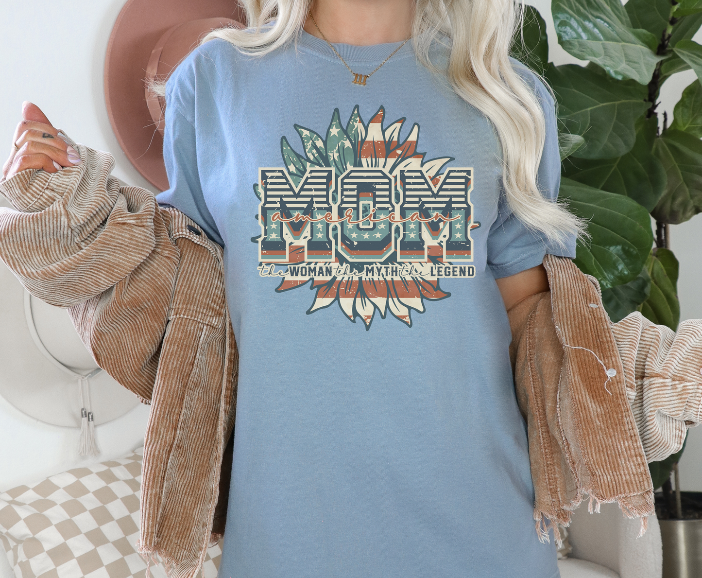 American Mom - Full Color Transfer