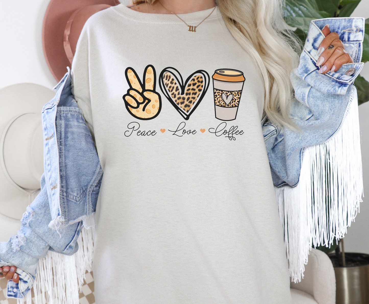 Leopard Coffee - Full Color Transfer