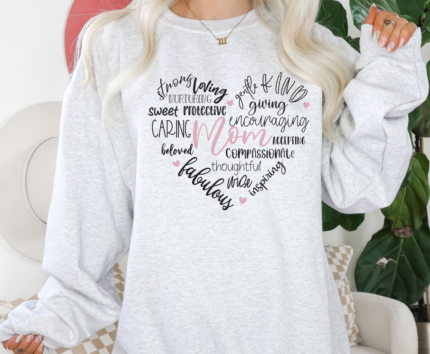 Heart Mom Is - Full Color Transfer