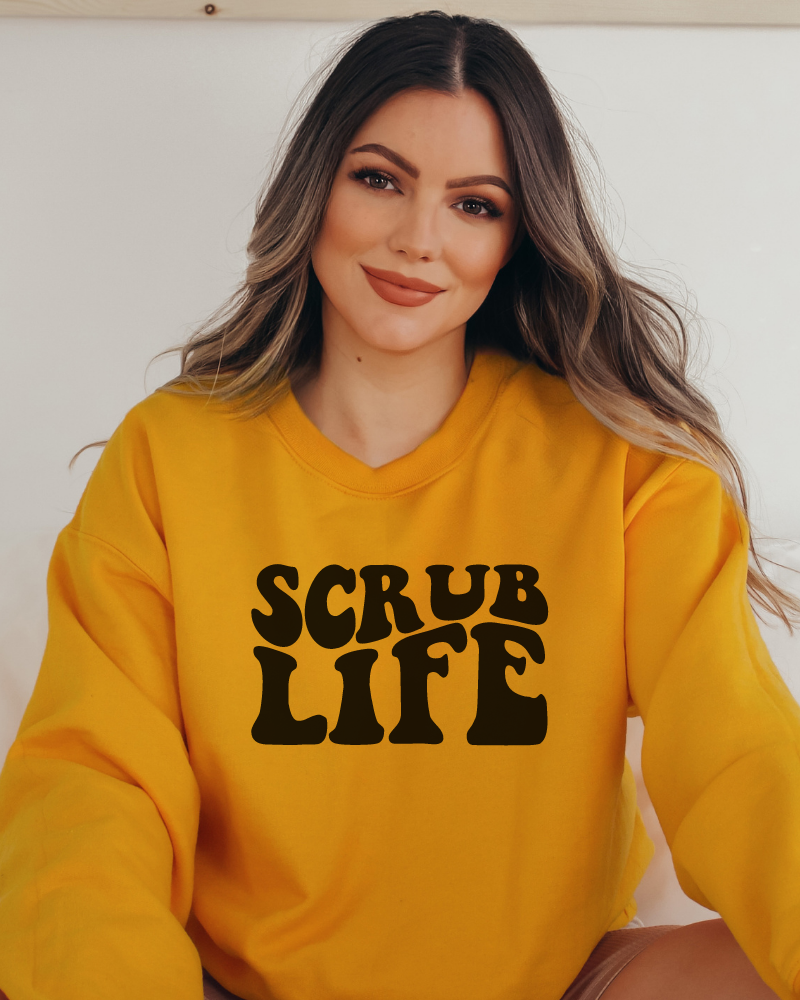 Scrub Life- Full Color Transfer
