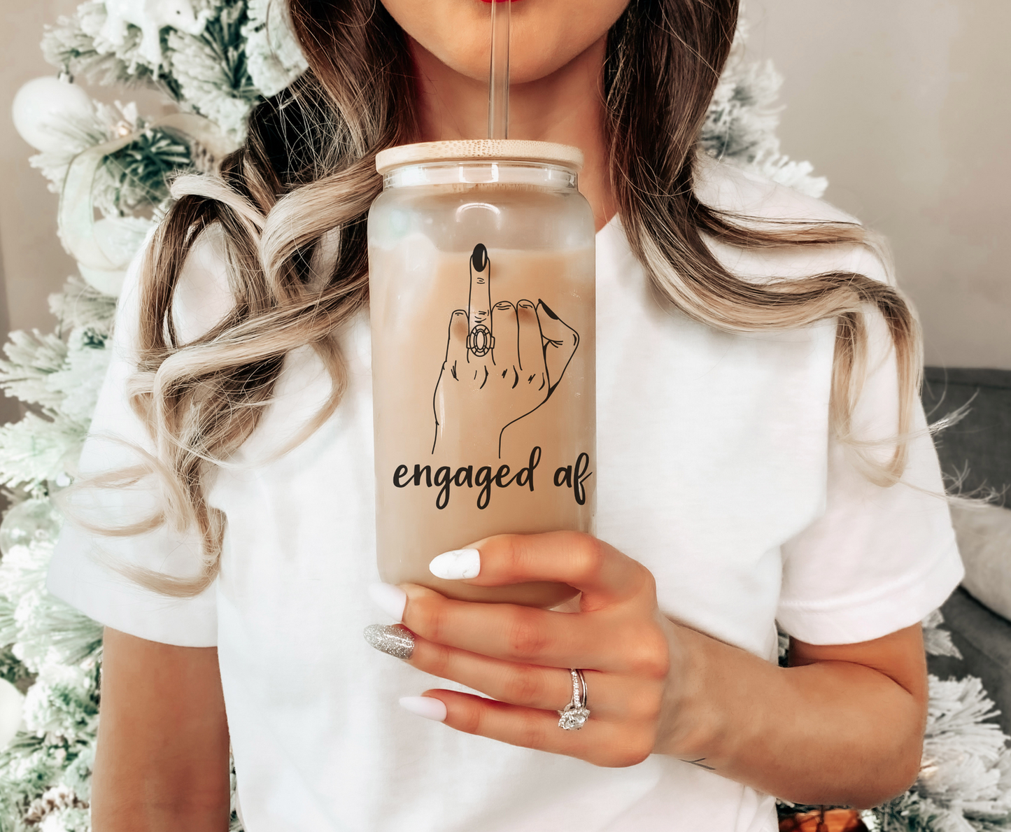 Engaged AF - Decal
