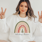 Holidays Cheer Rainbow -  Full Color Transfer