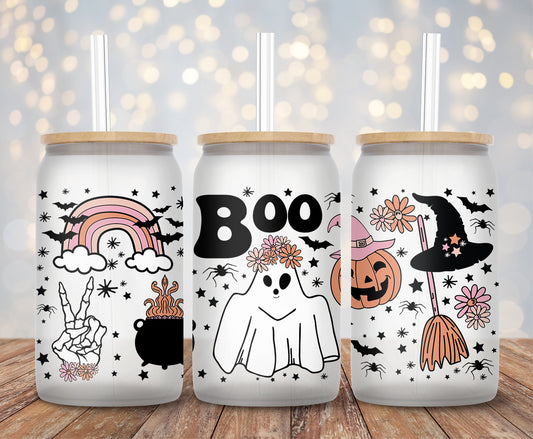 Boo Vibes - 16oz Cup Wrap