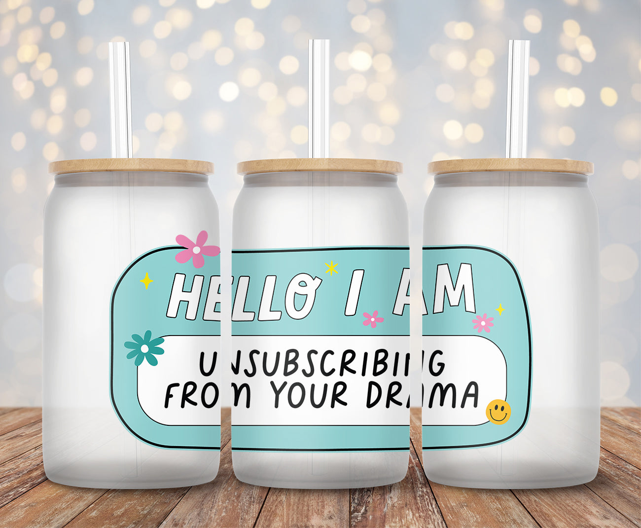 Unsubscribing From Your Drama - Decal