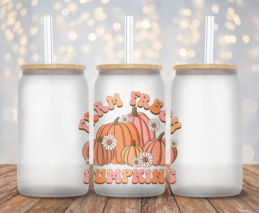 Farm Fresh Pumpkins - Decal