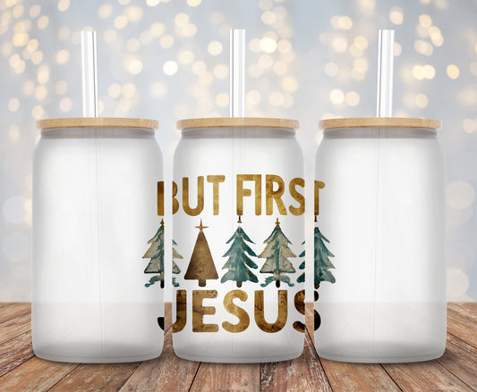 But First Jesus - Decal