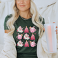 Santa Christmas Tree Cocoa-  Full Color Transfer