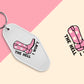 The Hell I Wont - Set of 6 (Motel Keychain UV DTF)