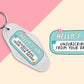 Unsubscribing From Your Drama - Set of 6 (Motel Keychain UV DTF)